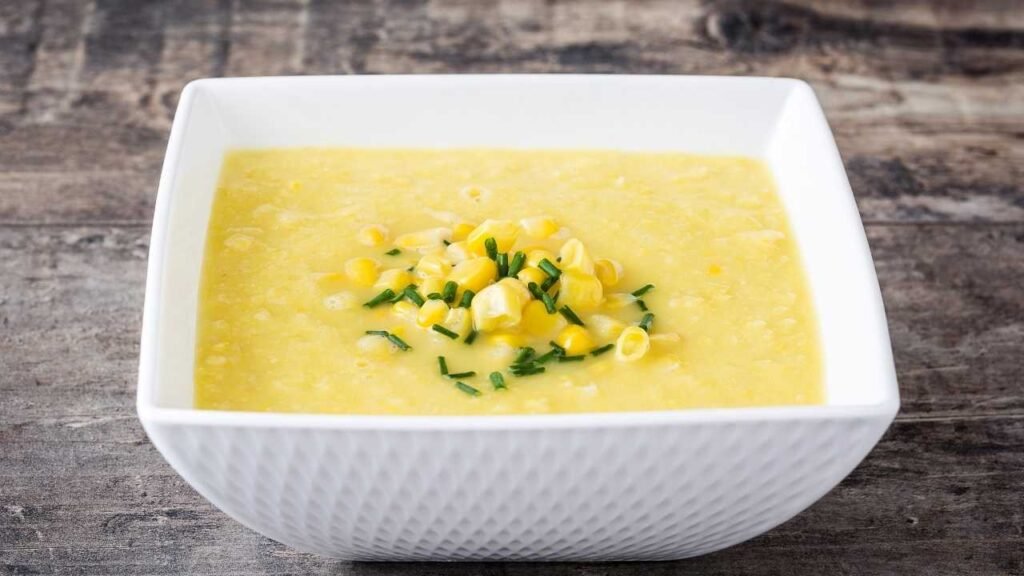 Imagem da Receita de Creme de Milho com Creme de Leite